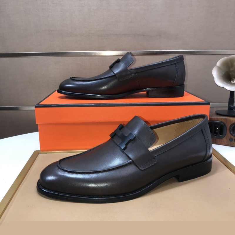H**mes leather shoes
